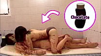 Chocolate slick sex in the bathroom on valentine 039 s day Japanese young couple 039 s real orgasm Chocolate slick sex in the bathroom on valentine 039 s day Japanese young couple 039 s real orgasm