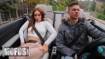 Gorgeous babe Ginebra Bellucci gets fucked in car with Tommy Cabrio MOFOS