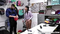 Manipulating Teen Thief to Suck My Cock Teenrobbers com Penelope Woods
