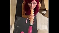 My Sex Machine fucks Deep Throat with Huge Dildo Teen Cat Girl Sucking sex toy Hardcore Fetish Blowjob My Sex Machine fucks Deep Throat with Huge Dildo Teen Cat Girl Sucking sex toy Hardcore Fetish Blowjob