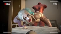 Harley Quinn sexy webcam Show 3D Porn