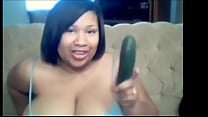 2 freaky horny bbw 039 s home alone playing with cucumbers Pre