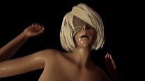 Nier Automata  Dreaming of 2B fucking her missionary and from behind
