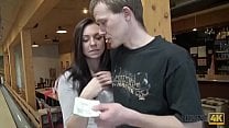 HUNT4K Guy penetrates attractive beauty while cuckold plays bowling