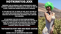 Hotkinkyjo fist her ass near cactus in public Hotkinkyjo fist her ass near cactus in public
