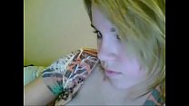 cams4hot com blonde girl in webcam