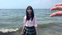 https   bit ly 3C96zHp　ハメ撮り　海でデートした後ラブホでハメ撮りセックス。おじさんと濃厚なキス。フェラチオのテクニックがエロい。手マンされてめちゃくちゃ気持ちよさそう。正常位で感じまくり。