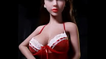 Iris 140 CM 4 59ft Silicone Love Doll with Metal Skeleton 3 Entries Tan Skin Sex