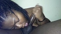 Hot blow job double orgasm cum in mouth