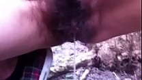 Outdoor pissing