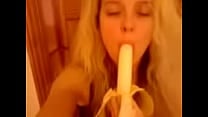 Heidi Hall Minister Great Yarmouth Whore Sucking A Banana And Wanting My Cock