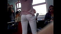 Nice ASSets white pants on the train