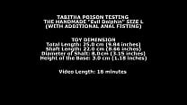 Tabitha Poison Testing The Handmade Dolphin Size L  With Additional Anal Fisting  TWT102