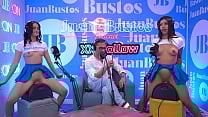Hot LATIN STEPSISTERS riding the FUCK MACHINE together on JuanBustosPodcast
