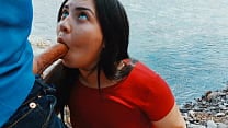 Arriesgado blowjob apasionado en la naturaleza al aire libre Arriesgado blowjob apasionado en la naturaleza al aire libre