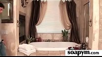Soapy big tits lead to erotic massage 14
