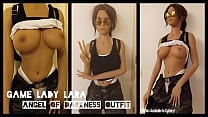 Lady Lara Angel Of Darkness Outfit NSFW Doll Presentation Tomb Raider XXX