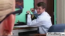 Big Melon Tits Worker Girl Fucks In Office clip 25