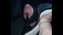 Clear heels in the mouth very hot Clear heels in the mouth very hot