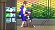 Cute college lady having sex with a man in 7 days girlfriend new hentai game Cute college lady having sex with a man in 7 days girlfriend new hentai game