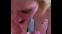British Milf BJ and Facial