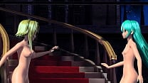 Hatsune Miku  amp  Gumi Cendrillon Project Diva Nude Mod Full Nude