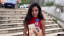 Public Agent Test for Beauty   Can She Have Sex with a Stranger 