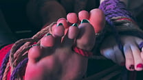 Do These Tied Feet Tease You