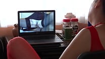 Mature mother masturbates watching porn while stepson records her and jerks off Mature mother masturbates watching porn while stepson records her and jerks off