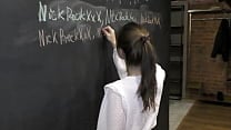 Teacher Fucked Student Baby Bamby In The Ass During Private Lesson Teacher made her suck cock under the table NRX049 Teacher Fucked Student Baby Bamby In The Ass During Private Lesson Teacher made her suck cock under the table NRX049