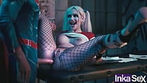 Superman destroza el ano a Harley Quinn y le hace un creampie en el ano Superman destroza el ano a Harley Quinn y le hace un creampie en el ano