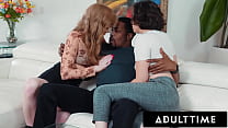 ADULT TIME Casey Calvert and Sonia Harcourt Agree To Share Isiah Maxwell 039 s Big Cock FFM THREESOME