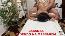 Vazou novinha de SP deu a buceta na massagem
