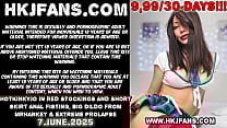 Hotkinkyjo in red stockings and short skirt anal fisting big dildo from mrhankey amp extreme prolapse Hotkinkyjo in red stockings and short skirt anal fisting big dildo from mrhankey amp extreme prolapse