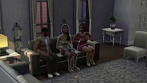 The Sims 4 Introduced to my new Family Orgy