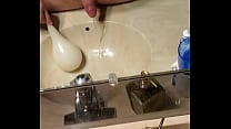 21 y o fills condom with cum