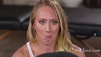 Considerate Lesbian Stretches Out Virgin Teen  039 s Vagina   AJ Applegate  Danni Rivers