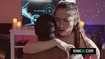 Cute gamer girl Kenia Queen is twerking and getting fucked doggie while playing video game Cute gamer girl Kenia Queen is twerking and getting fucked doggie while playing video game