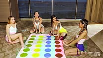 Hot Lesbian Twister Orgy with Brenna Sparks   Wednesday Nyte   Giselle Amore and Anna Claire Clouds Hot Lesbian Twister Orgy with Brenna Sparks   Wednesday Nyte   Giselle Amore and Anna Claire Clouds