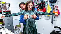 Security Guard Tommy Catches Shoplifter Teen in The Act of Stealing Fuckthief