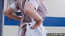 Navy Nurse Lauren Phillips sucks the sailors big cock Navy Nurse Lauren Phillips sucks the sailors big cock