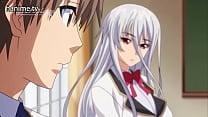 Cute blonde with big boobs tries anal Uncensored Hentai Cute blonde with big boobs tries anal Uncensored Hentai