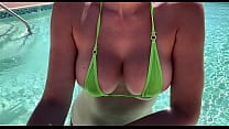 Italian big Tits Milf Artemisia Love Wearing a micro bikini and showing her juicy tits in public Italian big Tits Milf Artemisia Love Wearing a micro bikini and showing her juicy tits in public