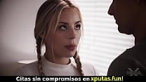 Blonde stepdaughter sucks cock and enjoys fucking Spanish Subtitles Blonde stepdaughter sucks cock and enjoys fucking Spanish Subtitles