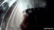 Leya Falcon takes a shower