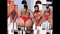 BITCH PLAYING HOT WITH BIG DILDO 38X6  BODYSUIT AND RED PANTIES  FULL VIDEO ON XVIDEO RED