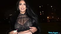 Public Agent JUICY TITS and ASS Latina tempted into going all the way