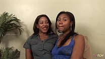 To make sure they cum  the black girls take a strapon before initiating spicy lesbian fucking To make sure they cum  the black girls take a strapon before initiating spicy lesbian fucking