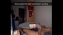 Late night masturbation   relaxed big dick