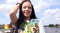 GERMAN SCOUT SKINNY MILF ALLATRA PICKUP AND ROUGH PUBLIC FUCK AT LOST PLACE BERLIN